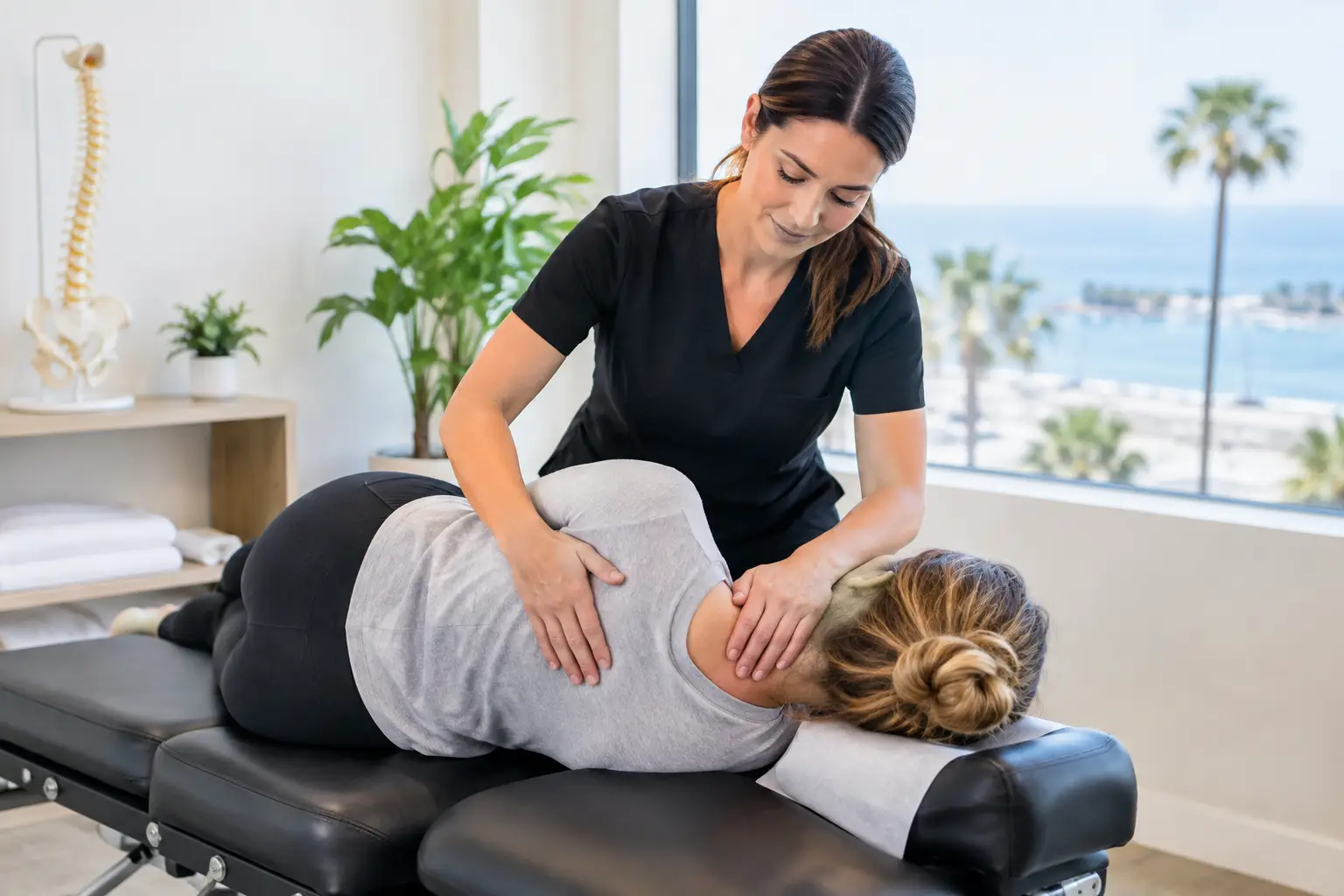 Gentle Chiropractic Adjustment Newport Beach Care